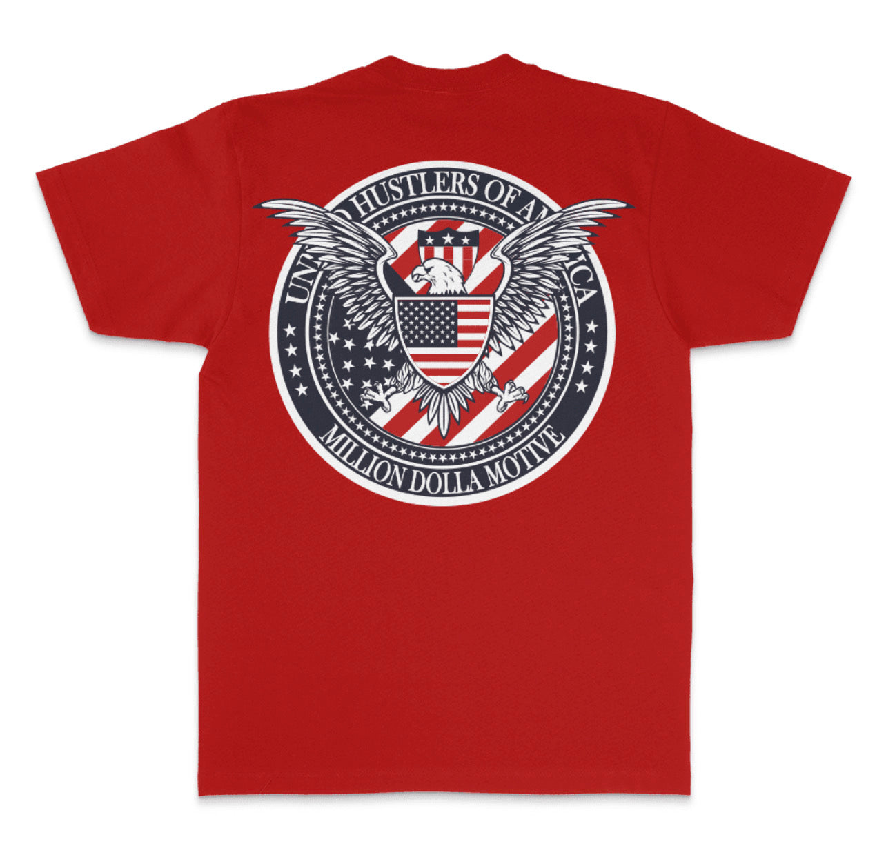 United Hustlers of America- Red T-shirt