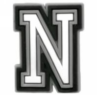 White Letter & Numbers- Jibbitz