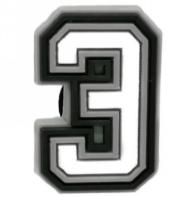 White Letter & Numbers- Jibbitz