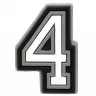 White Letter & Numbers- Jibbitz