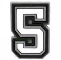 White Letter & Numbers- Jibbitz