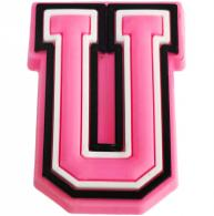 Pink Letter & Numbers- Jibbitz