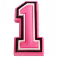 Pink Letters and Numbers - JIBBITZ