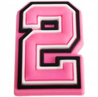 Pink Letters and Numbers - JIBBITZ