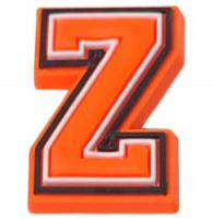 Orange Letter & Number - Jibbitz