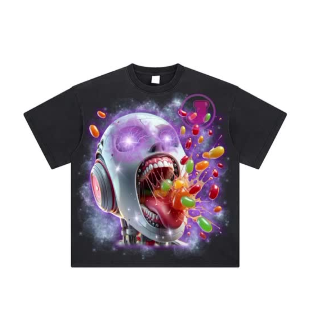 Jellybean - Screaming Android T-Shirt