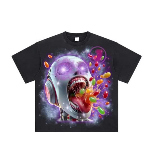 Jellybean - Screaming Android T-Shirt