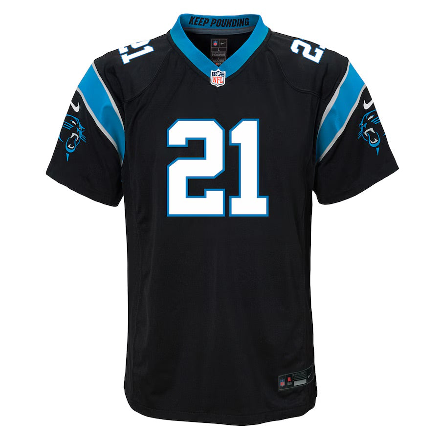 NFL Jeremy Chinn Carolina Panthers Nike Youth Game Jersey - Black