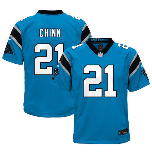 NFL Jeremy Chinn Carolina Panthers Nike Youth Game Jersey - Blue