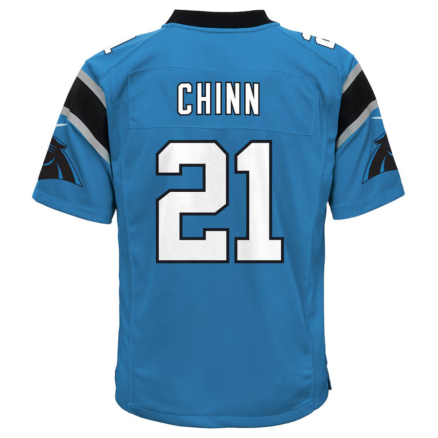 NFL Jeremy Chinn Carolina Panthers Nike Youth Game Jersey - Blue