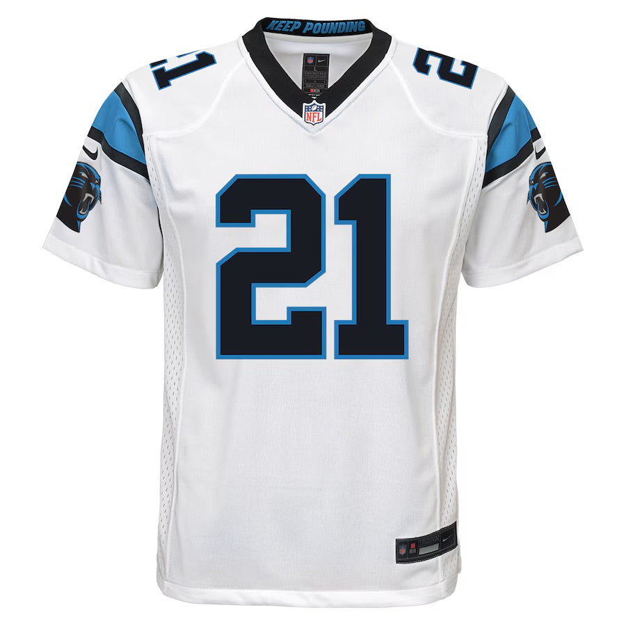 NFL Jeremy Chinn Carolina Panthers Nike Youth Game Jersey - White