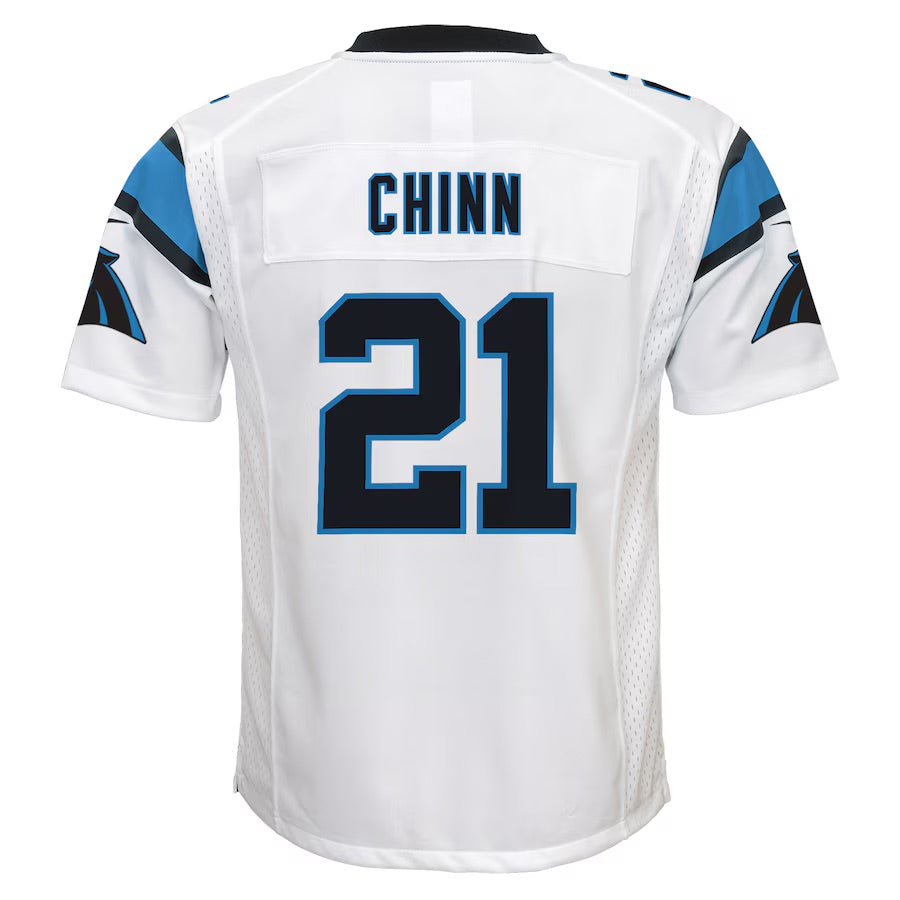 NFL Jeremy Chinn Carolina Panthers Nike Youth Game Jersey - White