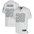 NFL Josh Jacobs Las Vegas Raiders Nike Youth Color Rush Game Jersey - White
