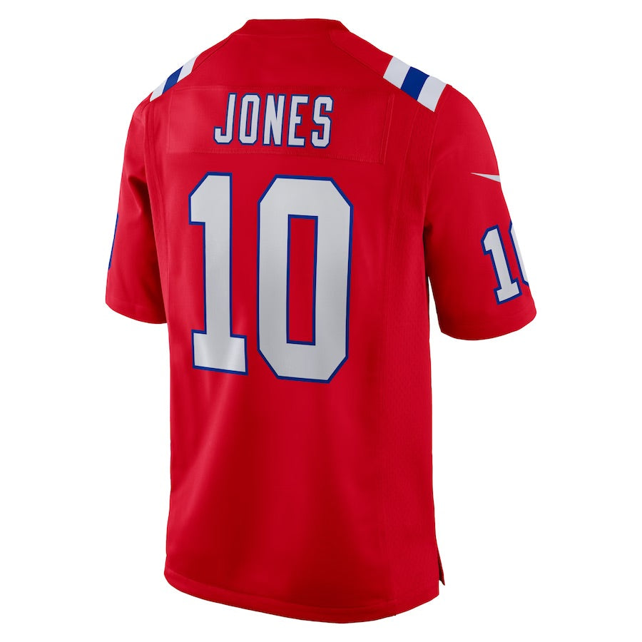 NFL Mac Jones New England Patriots Nike Youth Game Jersey - Red