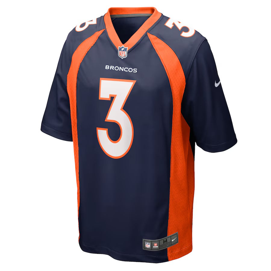 NFL Russell Wilson Denver Broncos Nike Youth Game Jersey - Navy