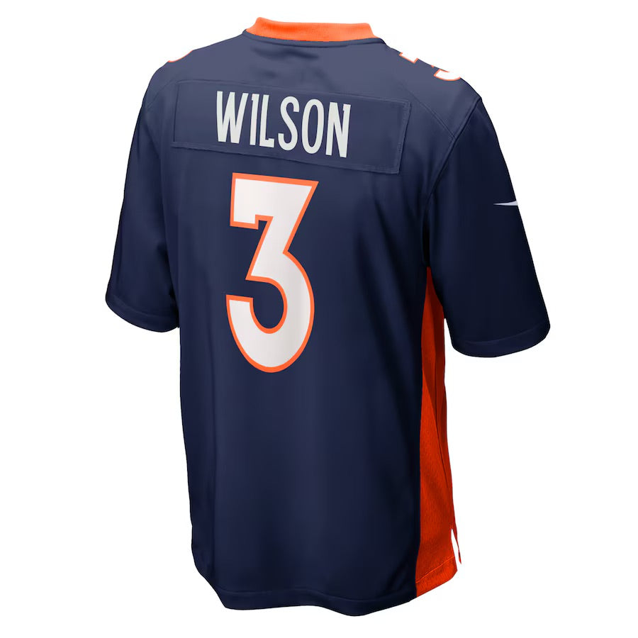 NFL Russell Wilson Denver Broncos Nike Youth Game Jersey - Navy