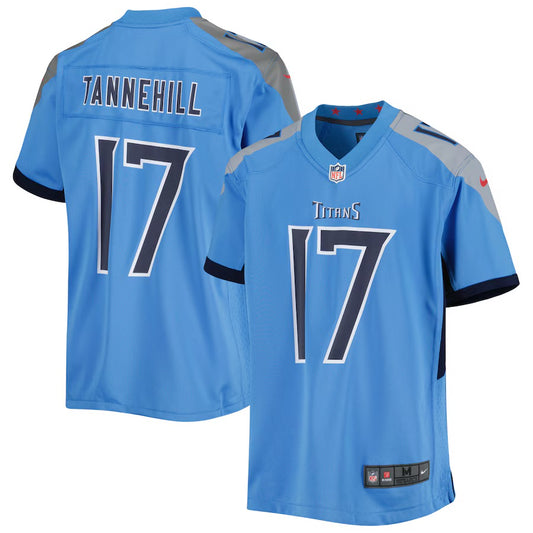 NFL Ryan Tannehill Tennessee Titans Nike Youth Game Jersey - Light Blue