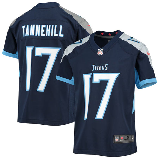 NFL Ryan Tannehill Tennessee Titans Nike Youth Game Jersey - Navy