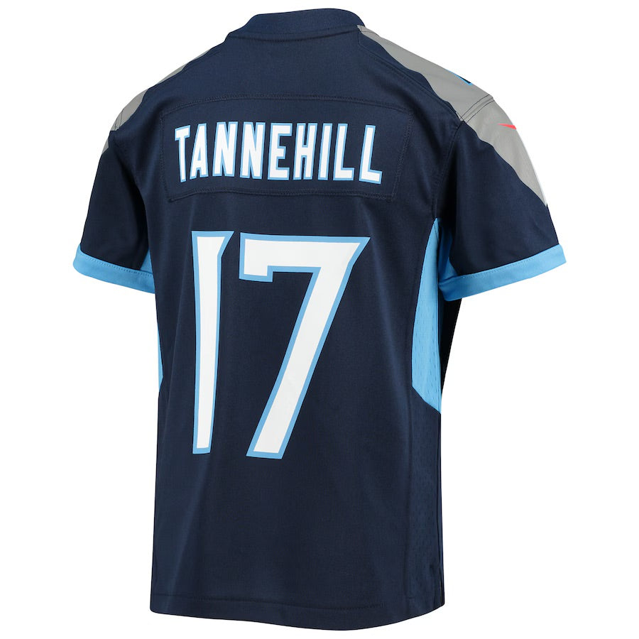 NFL Ryan Tannehill Tennessee Titans Nike Youth Game Jersey - Navy