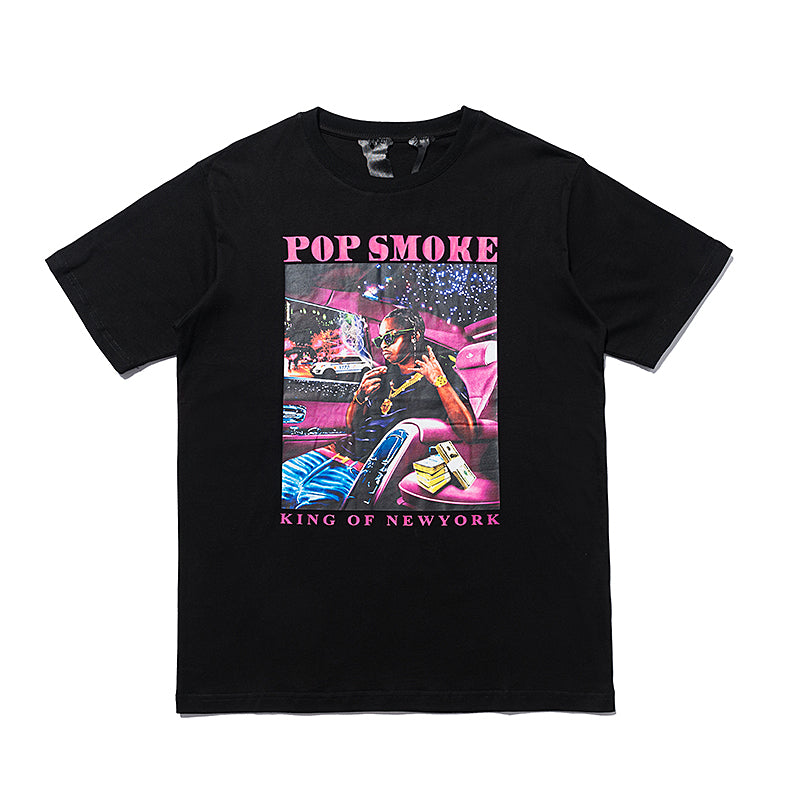 Vlone X Pop Smoke T-Shirt - King of NY