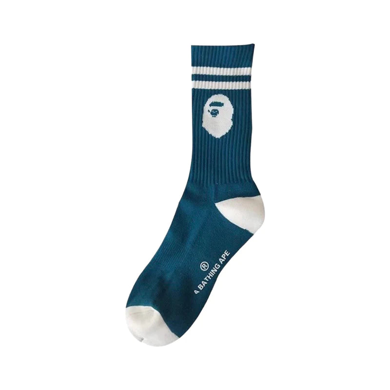 Bathing Ape Socks- Ape Head